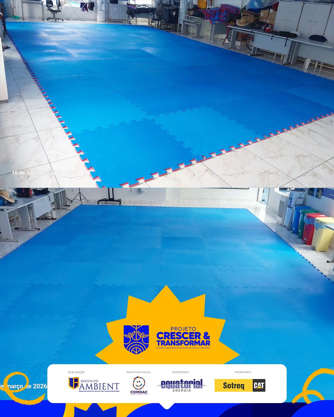 VAGAS ABERTAS – 🥋 JIU-JITSU PROJETO CRESCER E TRANSFORMAR
